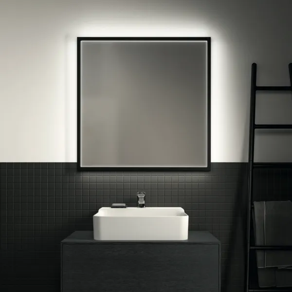 Ideal Standard Spiegel Conca, eckig, 800x38x800mm
