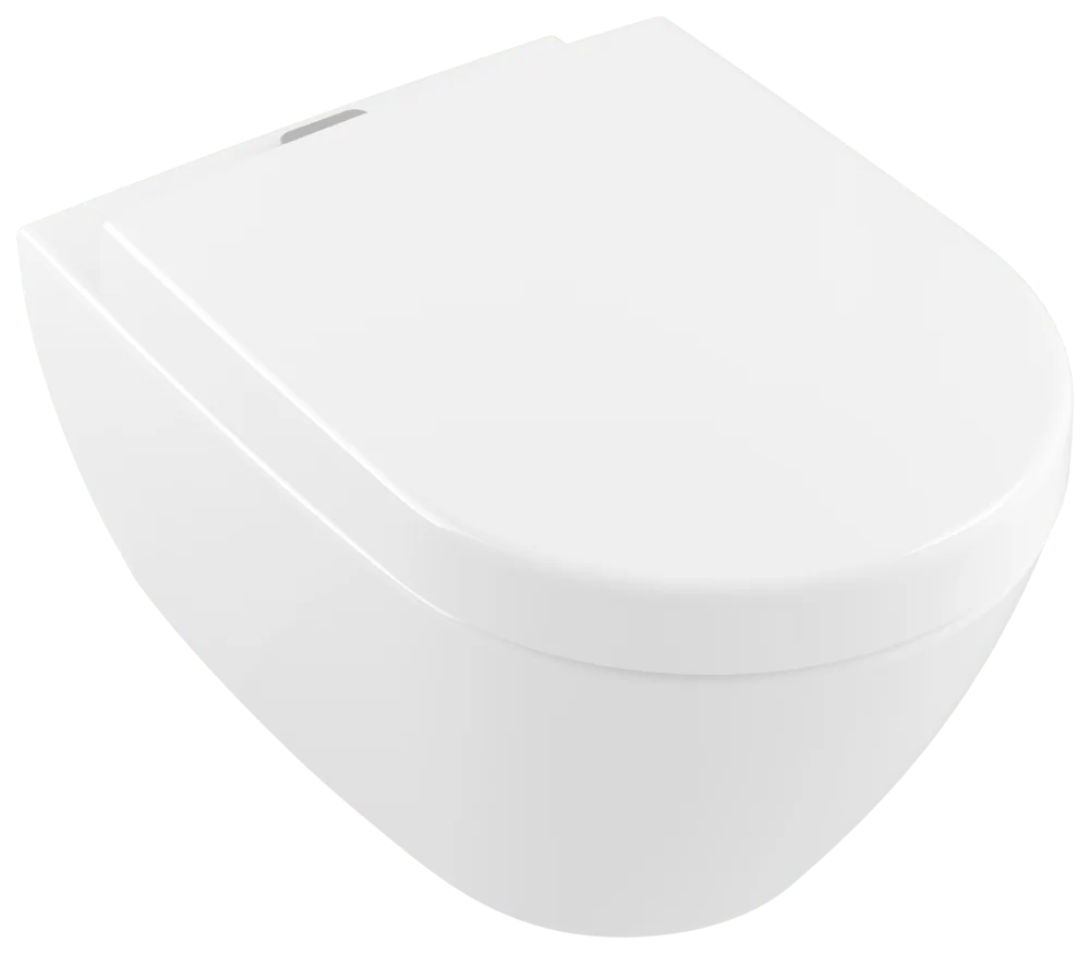Villeroy & Boch Subway 2.0 Tiefspül-WC spülrandlos Oval wandhängend Weiß Alpin