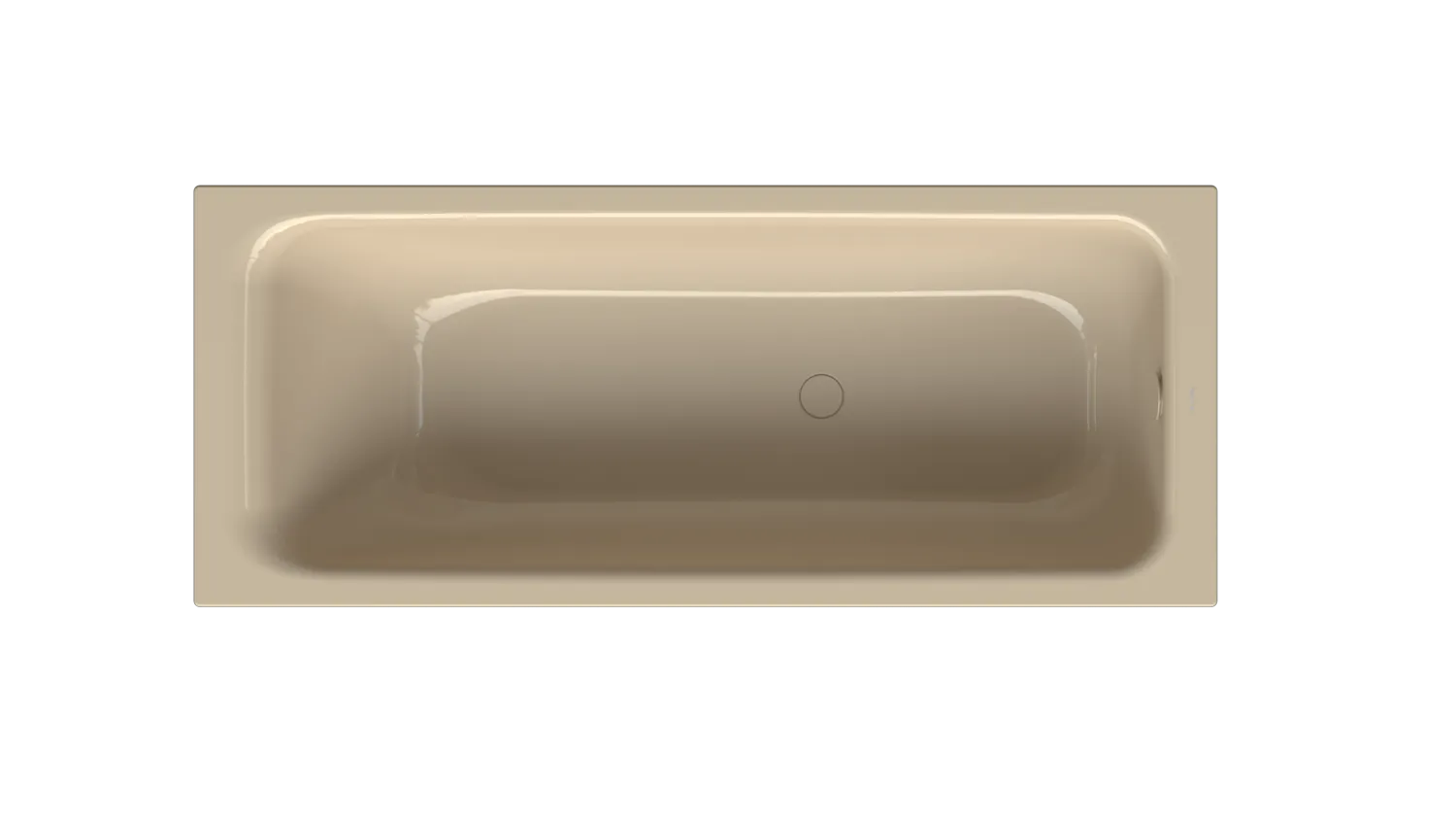 BetteSelect Badewanne Rechteck 1700x700 mm beige 30 mm Randhöhe 2 Griffbohrungen glasierter Titan-Stahl BetteSelect Badewanne Rechteck 1700x700 mm beige 30 mm Randhöhe 2 Griffbohrungen glasierter Titan-Stahl