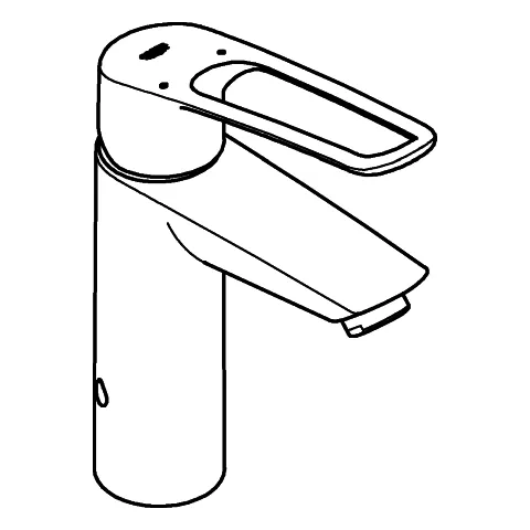 Grohe Eurosmart Professional Einhand-Waschtischbatterie M-Size mit thermischem Verbrühschutz chrom Grohe Eurosmart Professional Einhand-Waschtischbatterie M-Size mit thermischem Verbrühschutz chrom