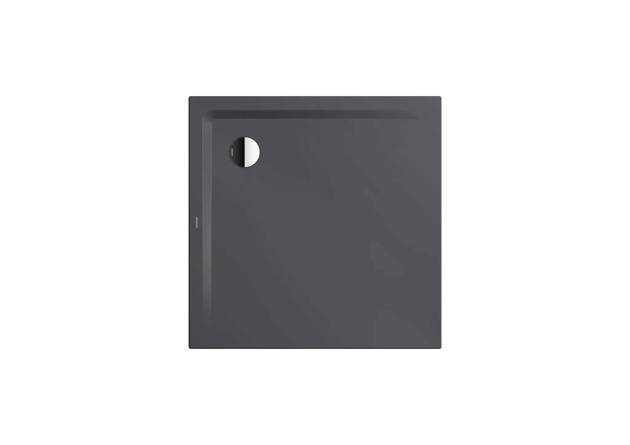 Kaldewei SUPERPLAN Duschfläche mit Wannenträger, 1000x1000x25 mm, cool grey 80, Eckablauf, bodengleich, MADE IN GERMANY Kaldewei SUPERPLAN Duschfläche mit Wannenträger, 1000x1000x25 mm, cool grey 80, Eckablauf, bodengleich, MADE IN GERMANY