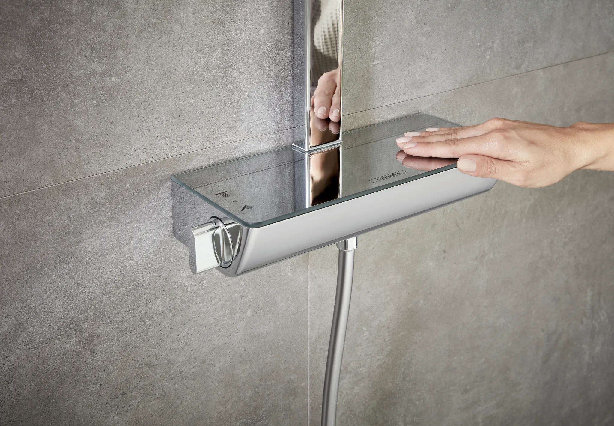 Showerpipe Raindance Select chrom KB Raindance E Air 1jet 360mm EcoSmart
