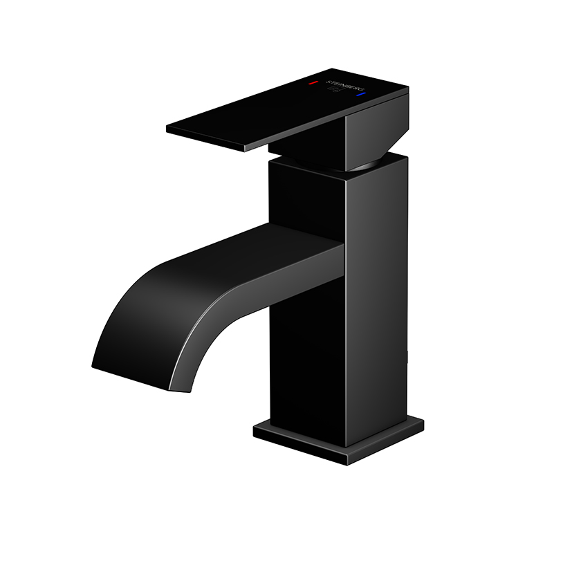 Serie 135 Waschtisch-Einhebelmischbatterie mit Ablaufgarnitur, Ausladung: 12 cm Serie 135 Waschtisch-Einhebelmischbatterie mit Ablaufgarnitur, Ausladung: 12 cm