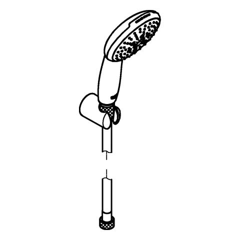 Grohe Tempesta 110 Wandhalterset 3 Strahlarten Rain Jet Massage Grohe Tempesta 110 Wandhalterset 3 Strahlarten Rain Jet Massage