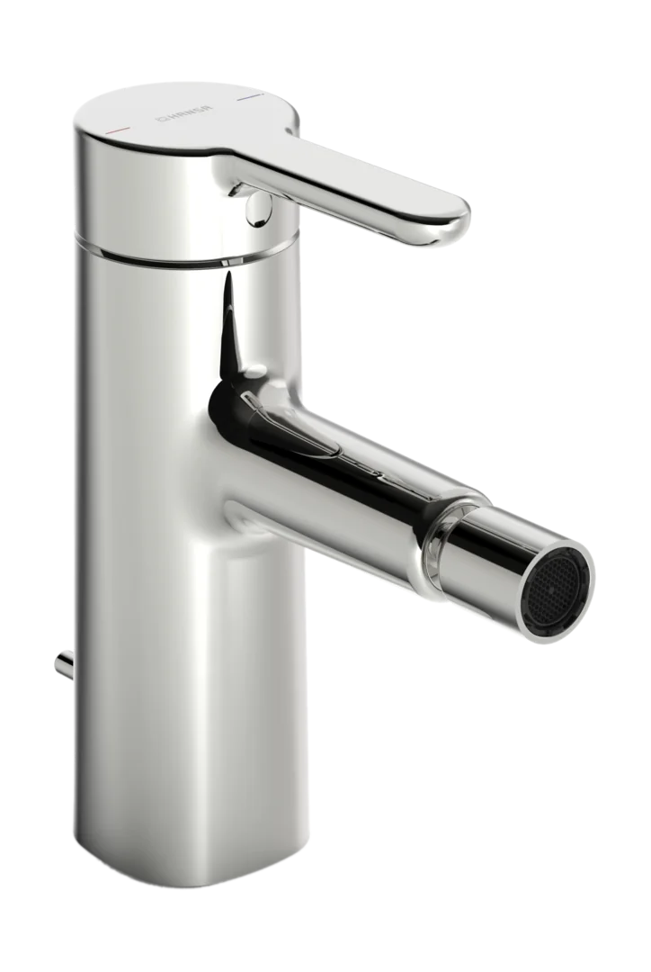 HansaDESIGNO Style Bidetarmatur EHM 5173 Zugst.Ablgarn. Ausld. 117 DN15 Chrom