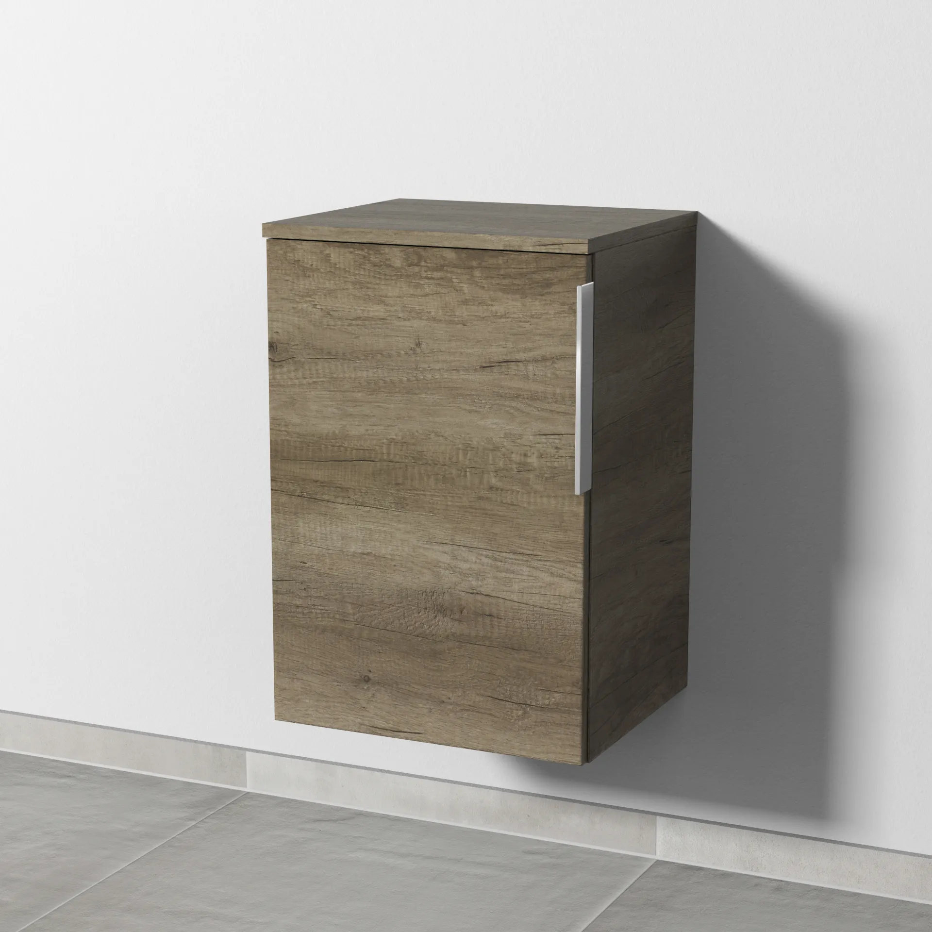 Sanipa Unterschrank „3way“ 400 × 580 × 345 mm Anschlag links, in Eiche Nebraska, Anschlag links