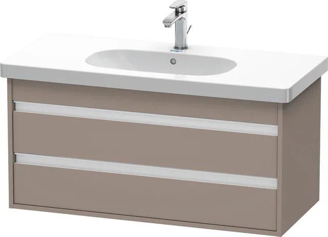 Duravit Waschtischunterschrank wandhängend „Ketho“ 100 × 48 × 45,5 cm Basalt Matt Duravit Waschtischunterschrank wandhängend „Ketho“ 100 × 48 × 45,5 cm Basalt Matt