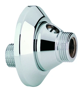 S-Anschluss 12400, absperrbar, 1/2'' x 3/4'', Verstellbarkeit 10 mm, chrom