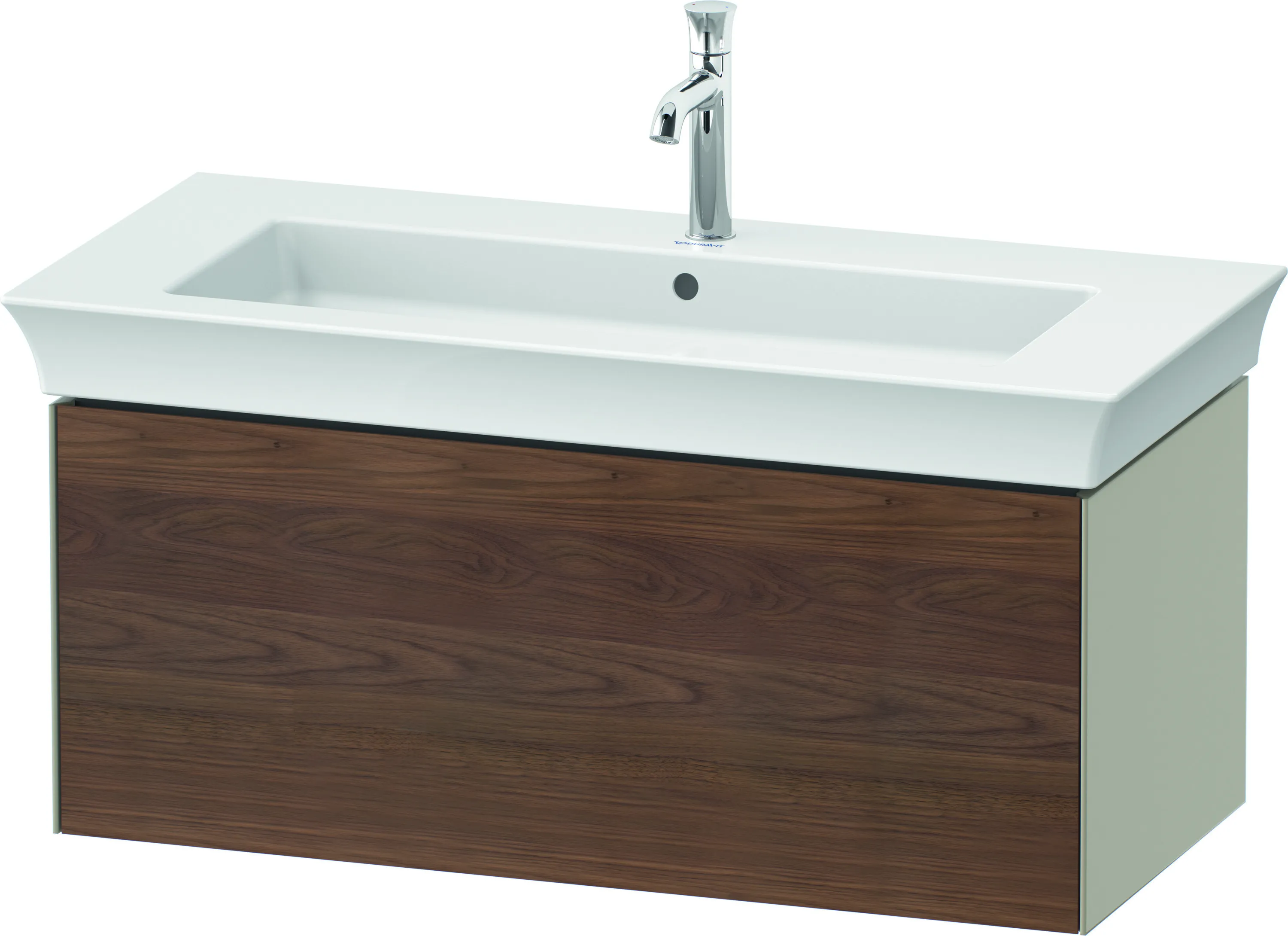 Duravit Waschtischunterschrank wandhängend „White Tulip“ 98,4 × 41 × 45,8 cm Duravit Waschtischunterschrank wandhängend „White Tulip“ 98,4 × 41 × 45,8 cm
