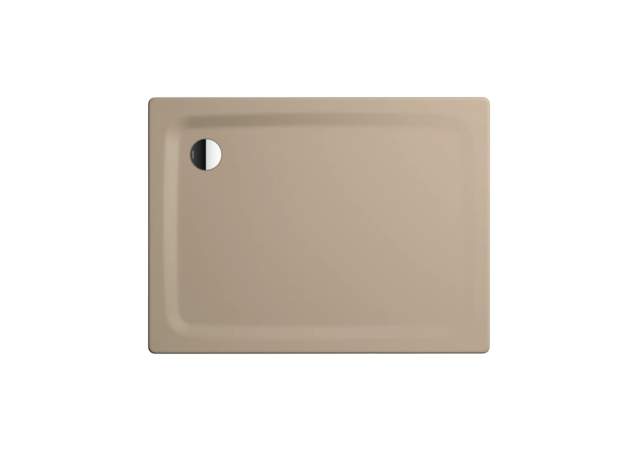 Kaldewei rechteck Duschwanne „Superplan Classic“ 100 × 80 cm ohne Oberflächenbeschichtung, mit Perl-Effekt, in warm beige 40