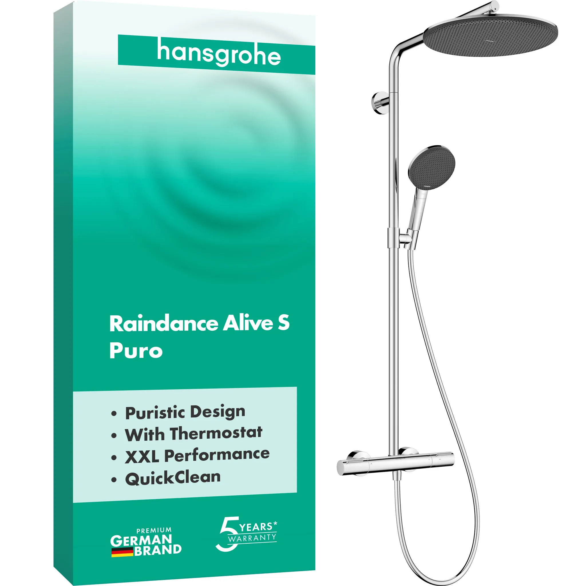 Hansgrohe Duschsystem „Raindance Alive S“