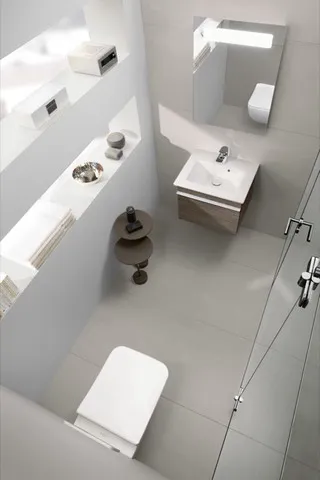 Villeroy & Boch Handwaschbecken „Venticello“ 500 × 420 × 150 mm, mit Hahnlochbohrung, Hahnlochposition mittig in Weiß Alpin Villeroy & Boch Handwaschbecken „Venticello“ 500 × 420 × 150 mm, mit Hahnlochbohrung, Hahnlochposition mittig in Weiß Alpin