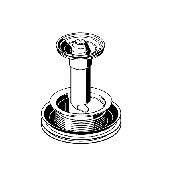 Urinal Hybridsiphon mit Adapter für ANTERO H84115 0 LEMA H 84119 0/2/3