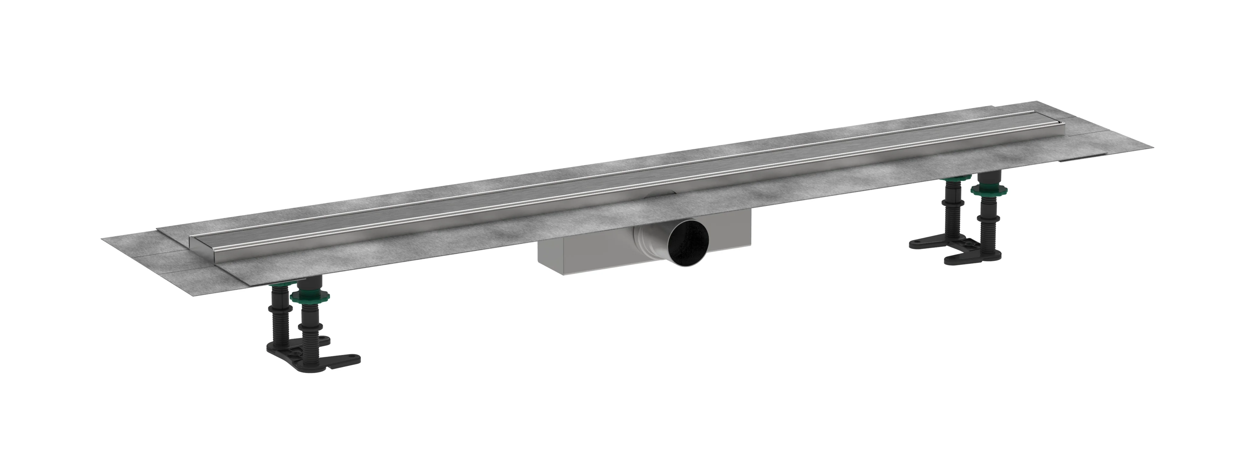 Hansgrohe RainDrain Compact Komplettset Duschrinne 1000 mm Edelstahl V2A Standardinstallation BST Hansgrohe RainDrain Compact Komplettset Duschrinne 1000 mm Edelstahl V2A Standardinstallation BST