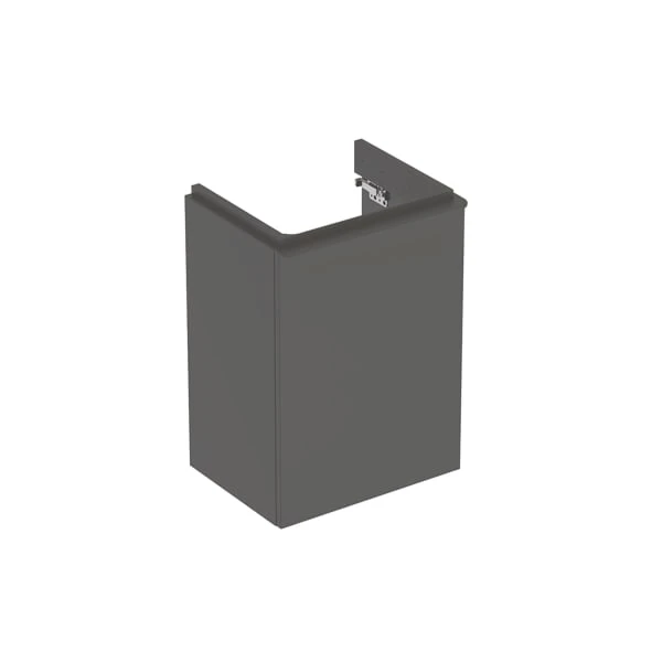 Geberit Smyle Square Unterschrank für Handwaschbecken, 1 Tür, lava, 44,2 x 61,7 x 35,6 cm, Waschtischbreite 45 cm Geberit Smyle Square Unterschrank für Handwaschbecken, 1 Tür, lava, 44,2 x 61,7 x 35,6 cm, Waschtischbreite 45 cm