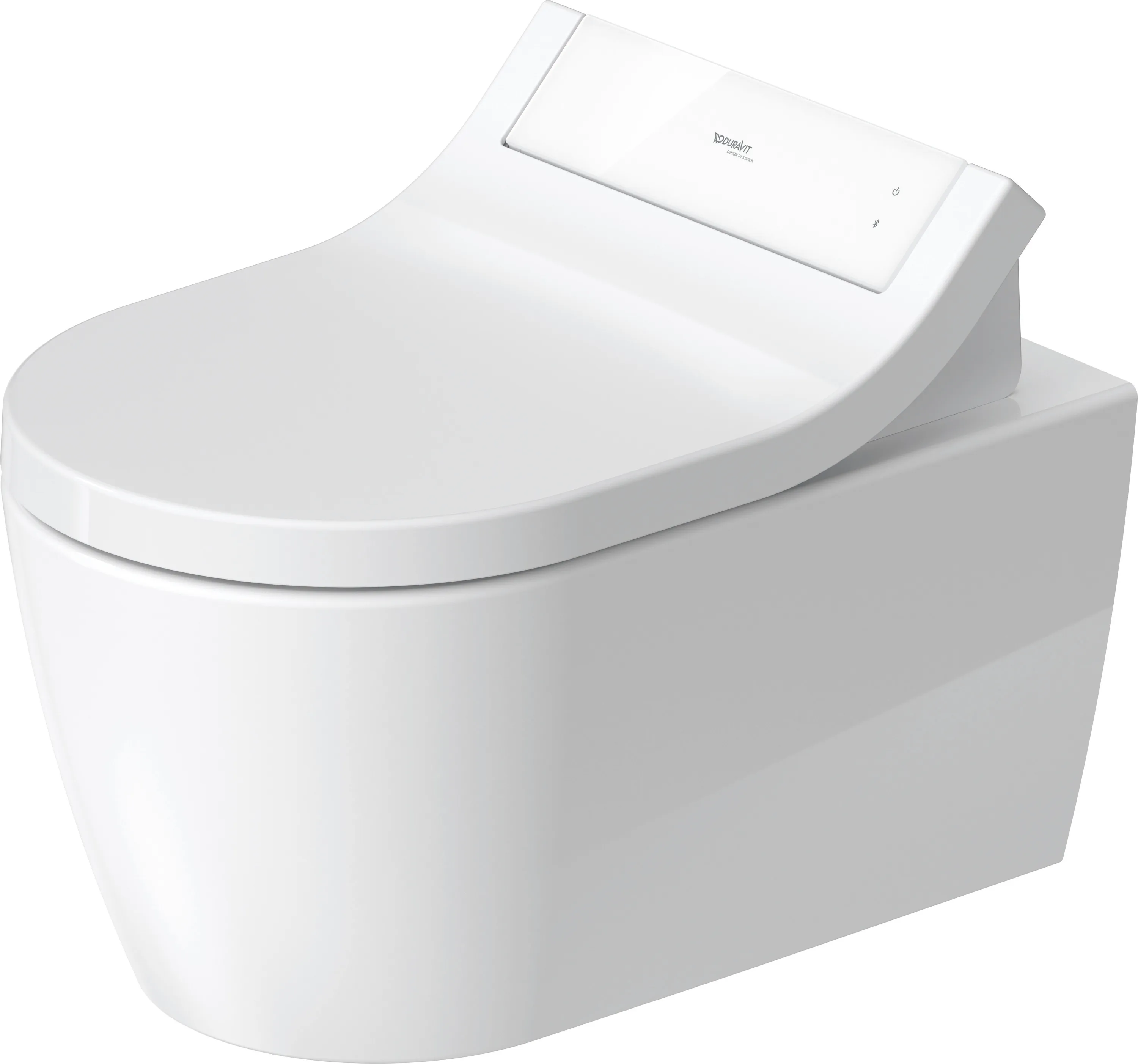 Duravit Wand-WC ME by Starck, 570 mm, weiß Hochglanz, rimless, Durafix, SensoWash-kompatibel Duravit Wand-WC ME by Starck, 570 mm, weiß Hochglanz, rimless, Durafix, SensoWash-kompatibel
