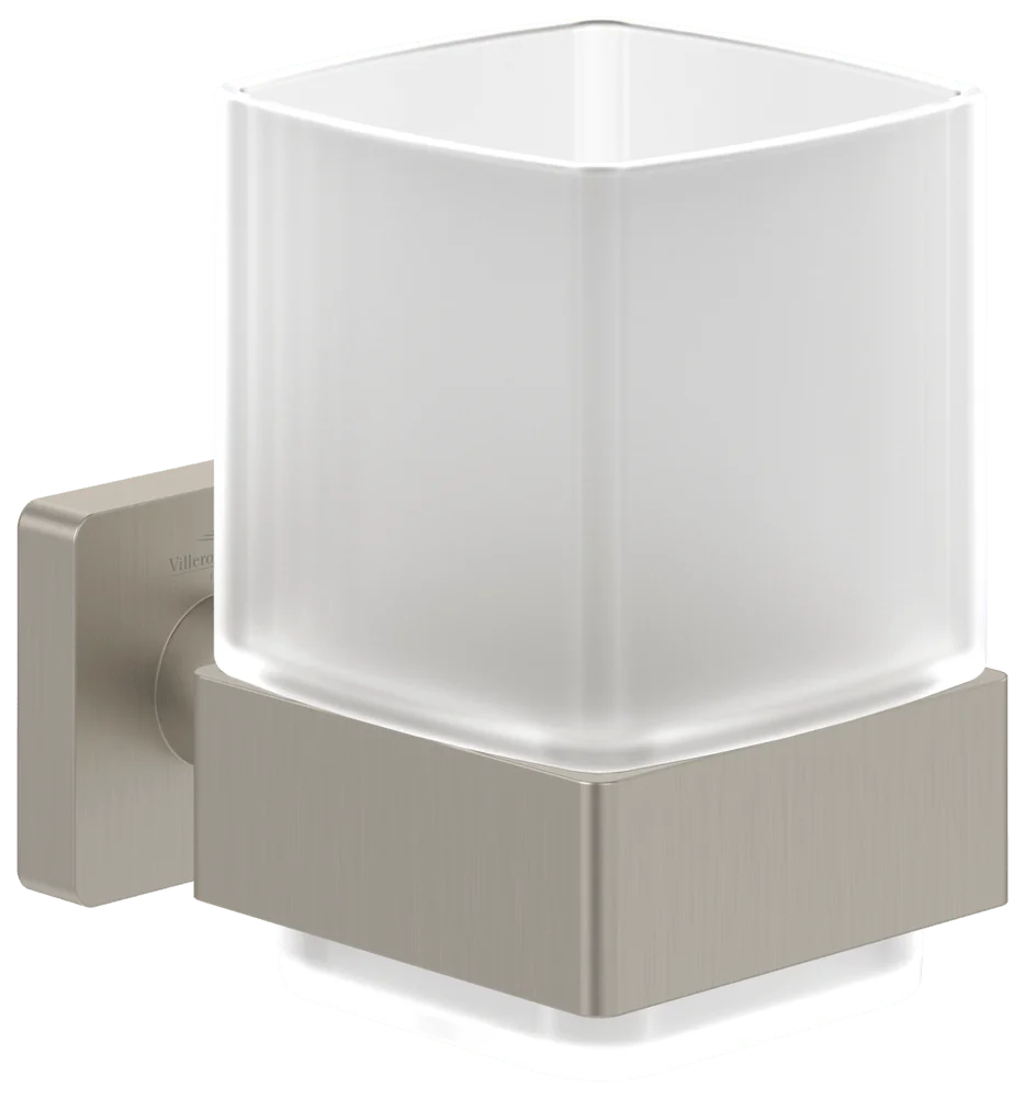 Villeroy & Boch Elements - Striking Glashalter TVA152019000 Brushed Nickel Matt