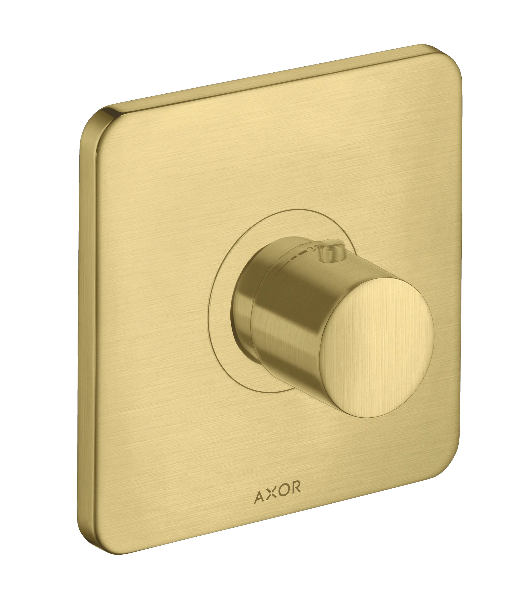 Hansgrohe AXOR Citterio M Thermostat HighFlow Unterputz, Brushed Brass