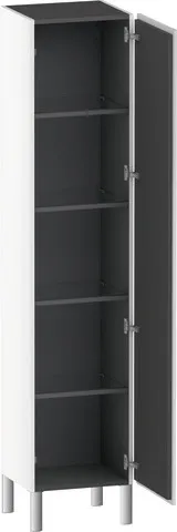Duravit Hochschrank „L-Cube“ 40 × 176 × 36,3 cm Weiß Matt