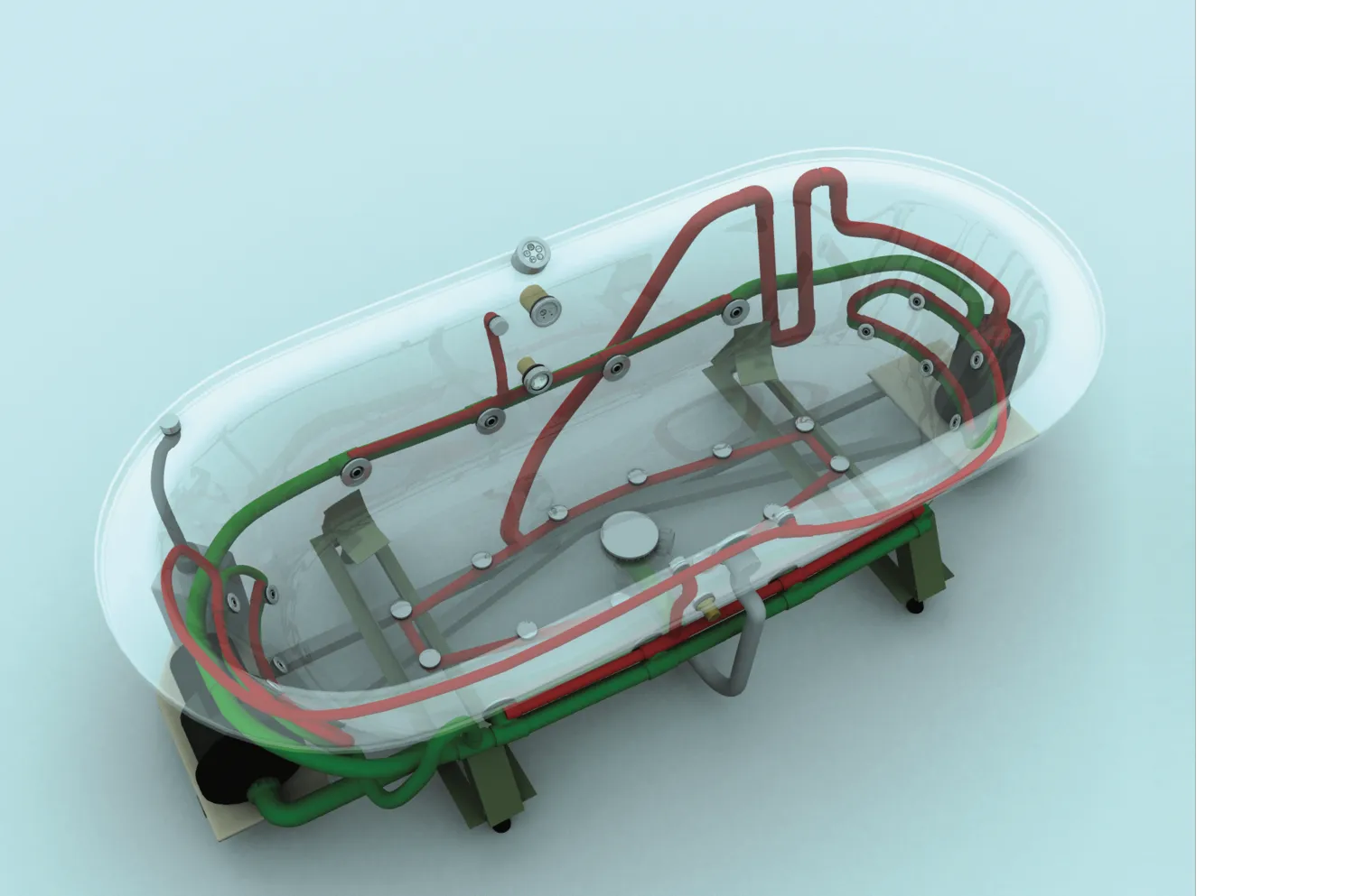 Bette Whirlsystem AirJet Plus Chrom - Luftsprudel- und Wassersystem mit bis zu 12 Boden-, 8 seitlichen Düsen sowie Kopf- und Fußenddüsen für Badewannen Bette Whirlsystem AirJet Plus Chrom - Luftsprudel- und Wassersystem mit bis zu 12 Boden-, 8 seitlichen Düsen sowie Kopf- und Fußenddüsen für Badewannen