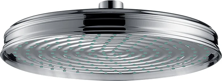 Hansgrohe AXOR Montreux Kopfbrause 240 mm, Chrom, verstellbarer Winkel, RainAir Strahl, DN15 Anschluss