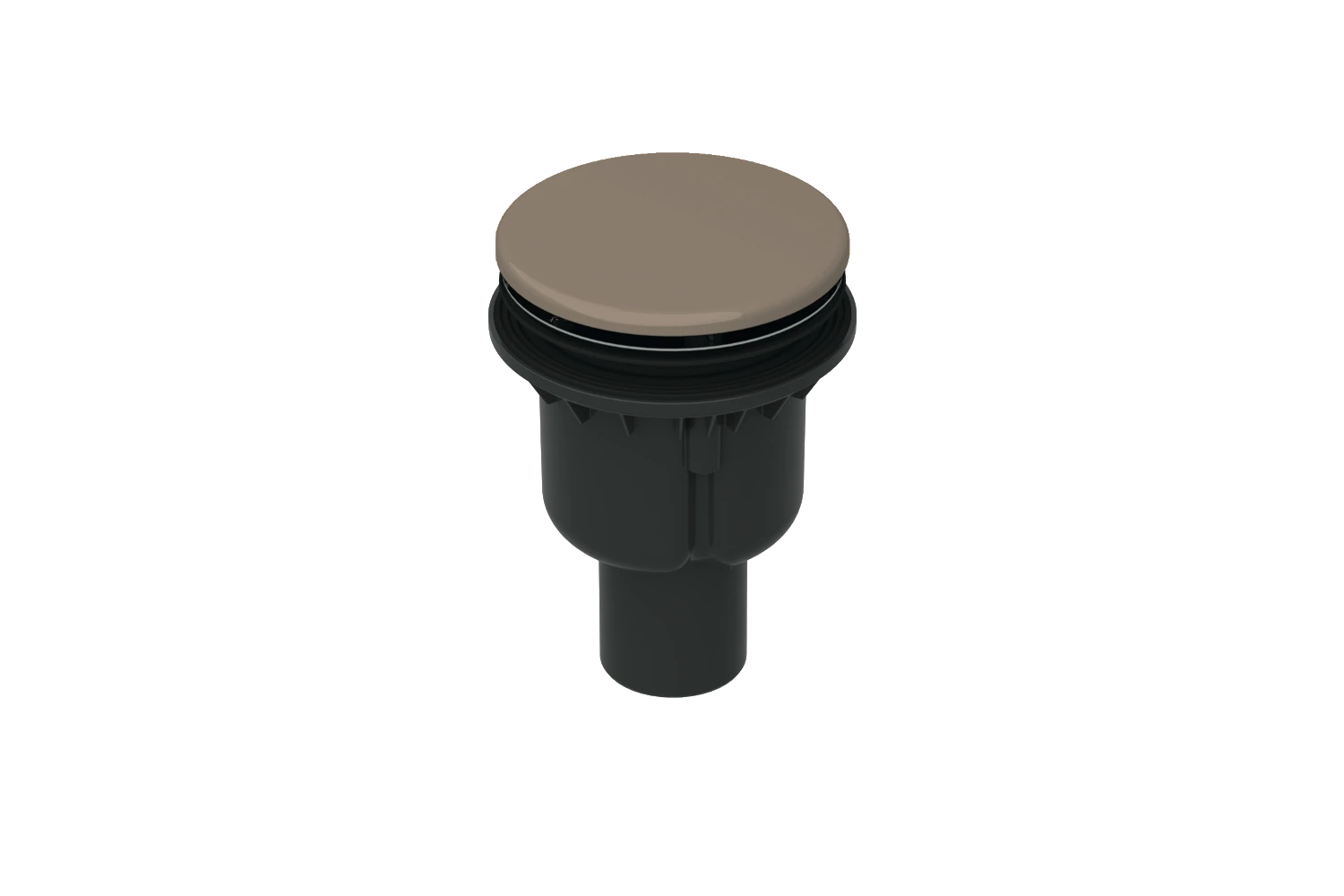 Bette Ablaufgarnitur für Duschwannen „BetteDown“ Modell B594 ⌀ 90 mm in Greige Bette Ablaufgarnitur für Duschwannen „BetteDown“ Modell B594 ⌀ 90 mm in Greige
