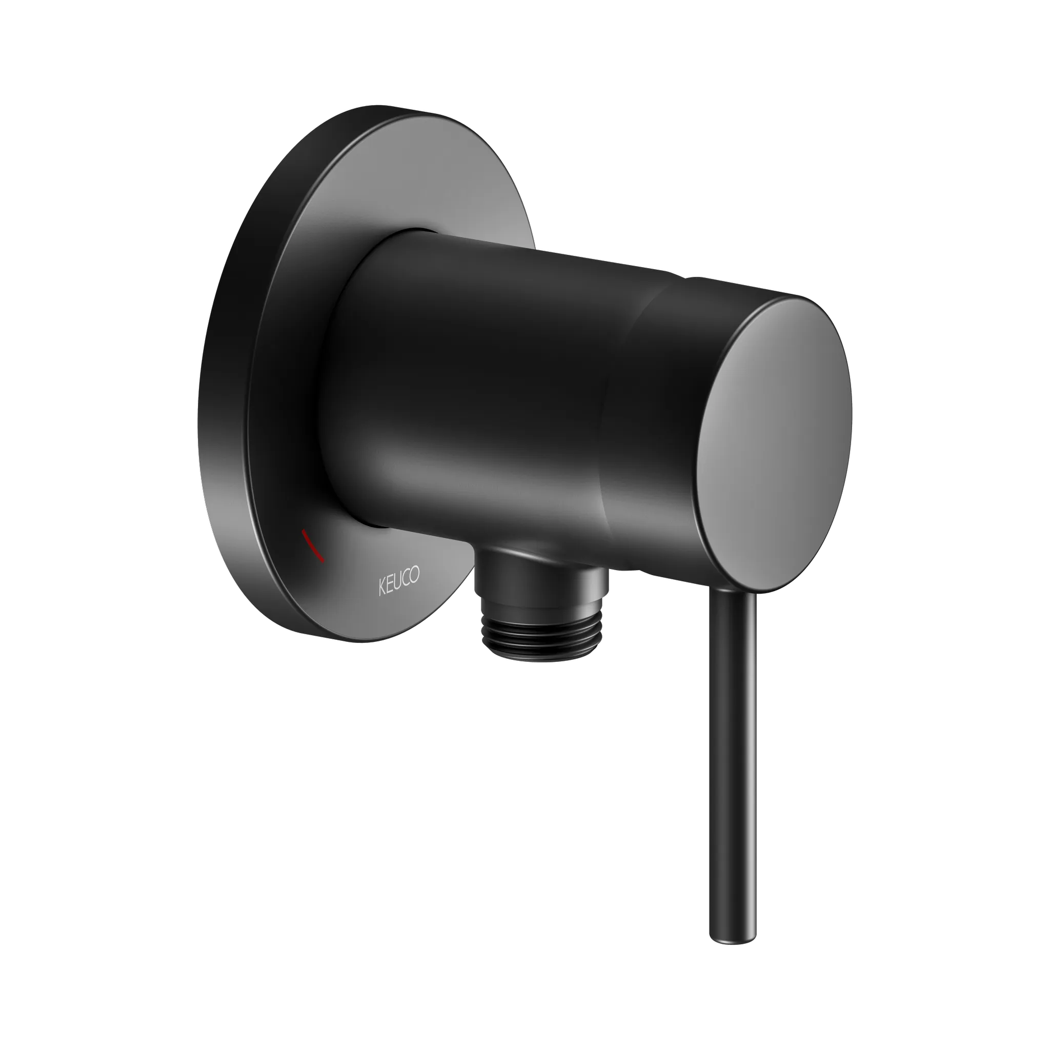 KEUCO IXMO Einhebel-Brausemischer Unterputz mit Schlauchanschluss IXMO Soft schwarz matt