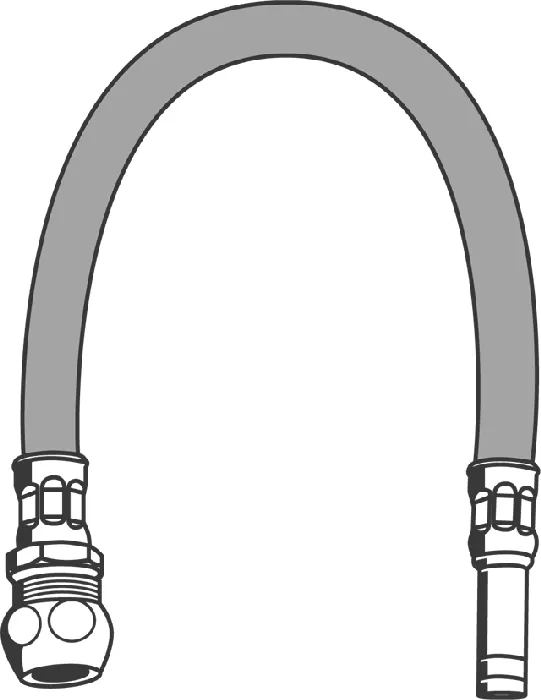 Verlängerung 300 mm 36125, für flexible Anschlussschläuche, Außengewinde 3/8'', mit Quetschverschraubung, für Kupferrohr Ø 10 mm Verlängerung 300 mm 36125, für flexible Anschlussschläuche, Außengewinde 3/8'', mit Quetschverschraubung, für Kupferrohr Ø 10 mm