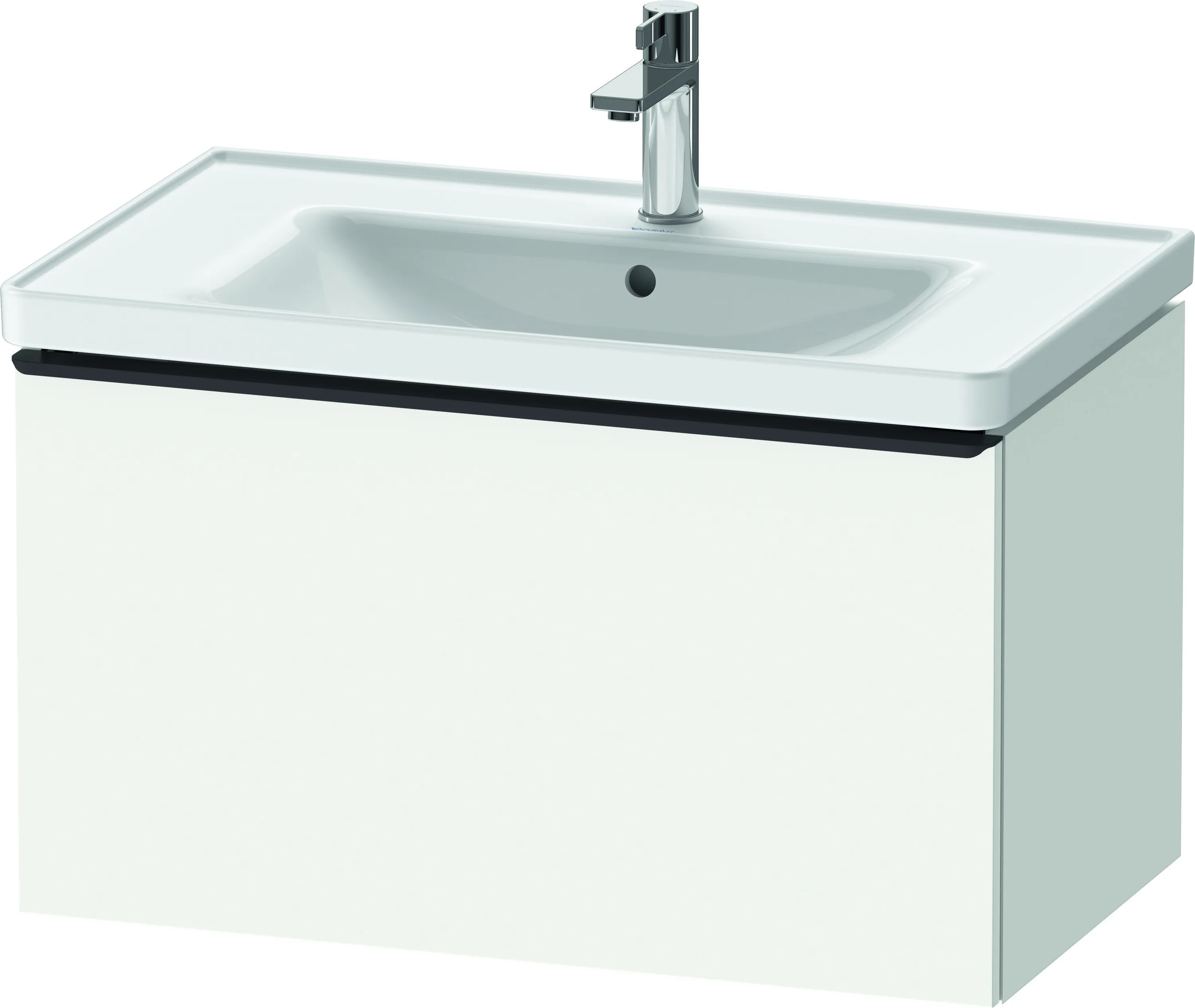 Duravit Waschtischunterschrank wandhängend „D-Neo“ 78,4 × 44 × 45,2 cm Weiß Matt