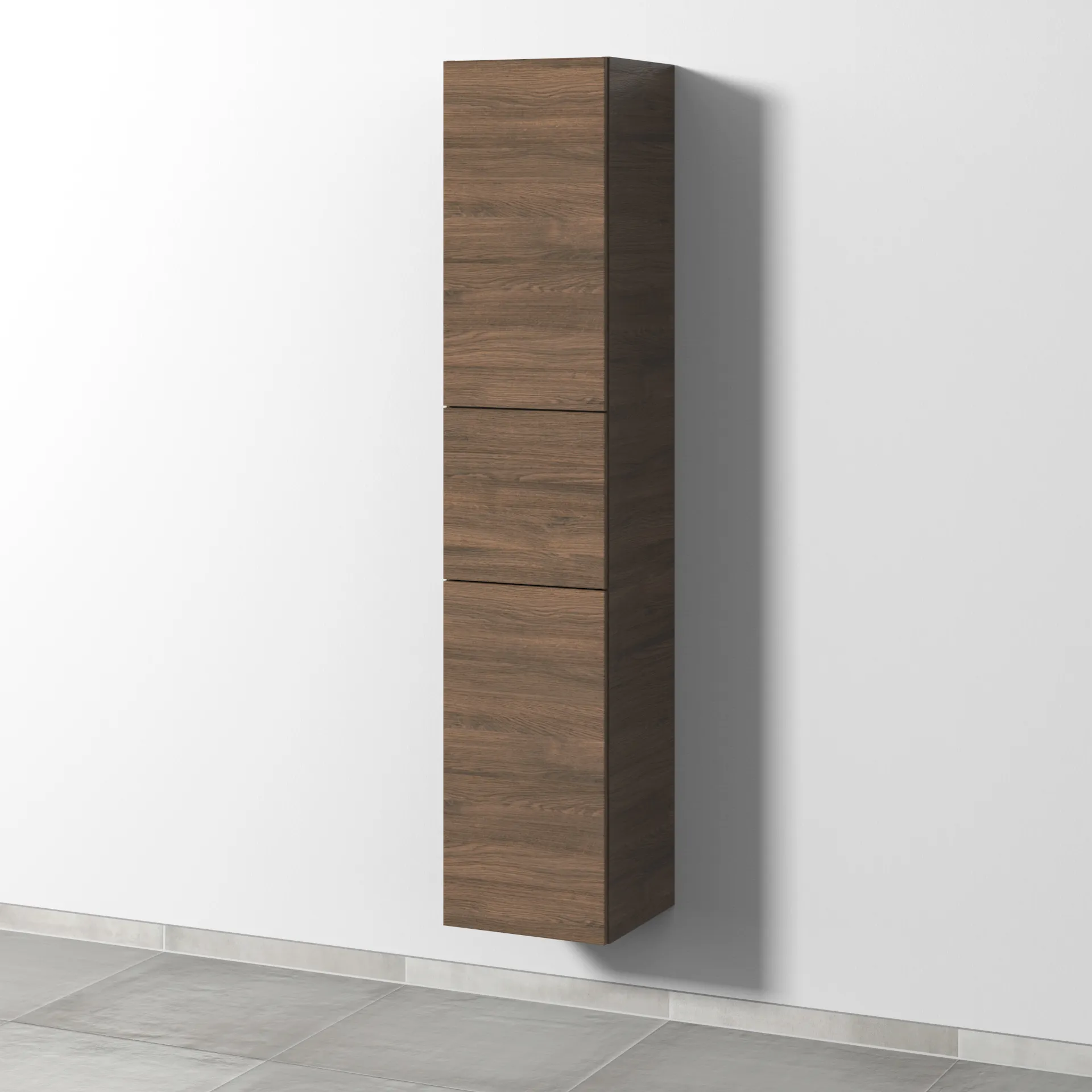 Sanipa Hochschrank „3way“ 350 × 1700 × 345 mm Anschlag links, in Eiche Arizona, Anschlag links