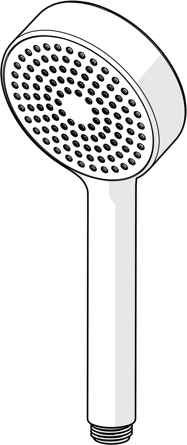 HansaBASICJET Handbrause HansaBASICJET 4461 1-strahlig ECO Chrom