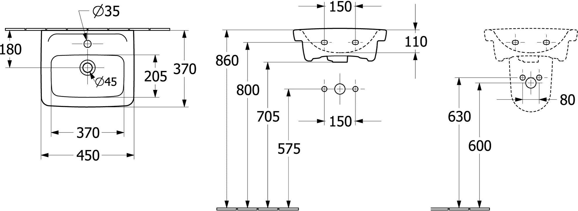 Ablaufhaube O.novo 526700, 210 x 230 x 270 mm, Weiß Alpin Ablaufhaube O.novo 526700, 210 x 230 x 270 mm, Weiß Alpin