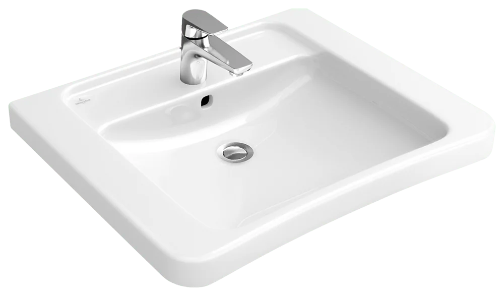Villeroy & Boch ViCare Waschbecken 650x550mm Rechteck 1HL. ohne Überlauf Weiß Alpin Villeroy & Boch ViCare Waschbecken 650x550mm Rechteck 1HL. ohne Überlauf Weiß Alpin