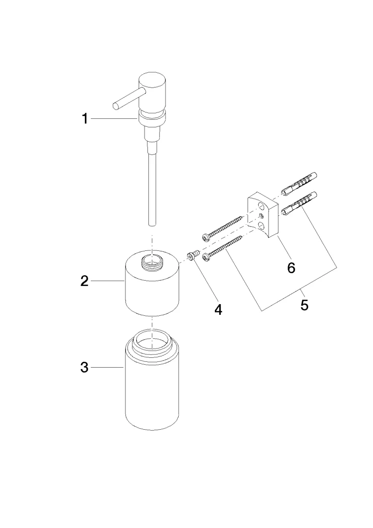 Dornbracht Spender, Wandmodell SERIENNEUTRAL Platin gebürstet Dornbracht Spender, Wandmodell SERIENNEUTRAL Platin gebürstet