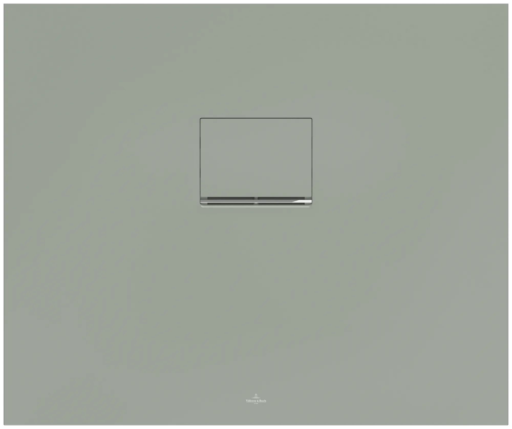 Villeroy & Boch Squaro Infinity Duschwanne, 900 x 750 x 40 mm, Quaryl, links/rechts EB, flächenbündig, R8 Morning Green