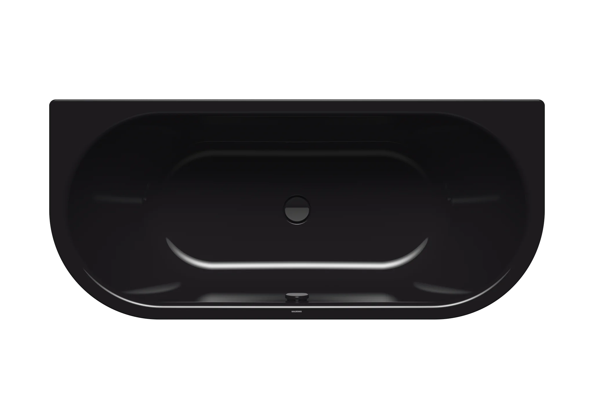 Kaldewei CENTRO DUO 2 Badewanne, schwarz, 1700x750 mm, 460 mm Tiefe