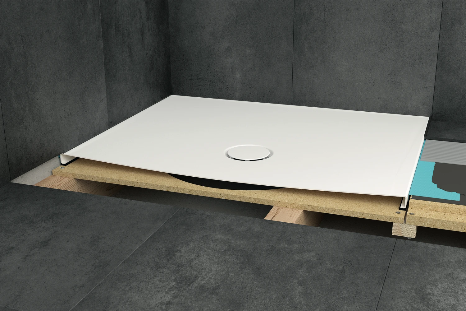 Bette Dichtsystem für Holzfußböden 150 × 15 cm