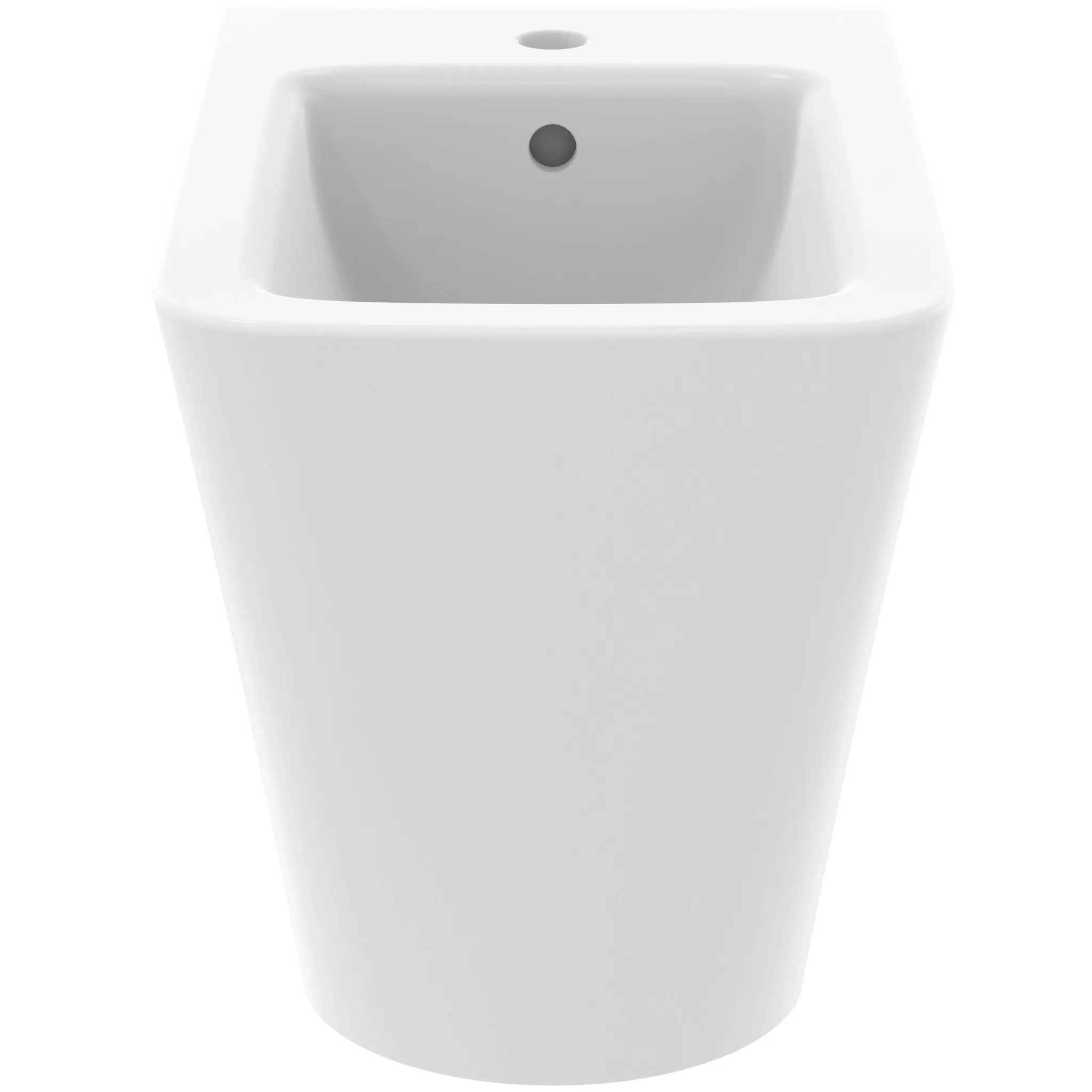 Ideal Standard Bidet „BlendCube“, Befestigung verdeckt 35,5 × 56 × 40 cm in Seidenweiß Ideal Standard Bidet „BlendCube“, Befestigung verdeckt 35,5 × 56 × 40 cm in Seidenweiß
