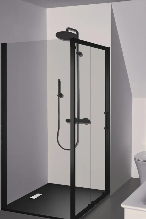 Ideal Standard Ceratherm T25 Duschsystem Stick-Handbrause Silk Black Ideal Standard Ceratherm T25 Duschsystem Stick-Handbrause Silk Black