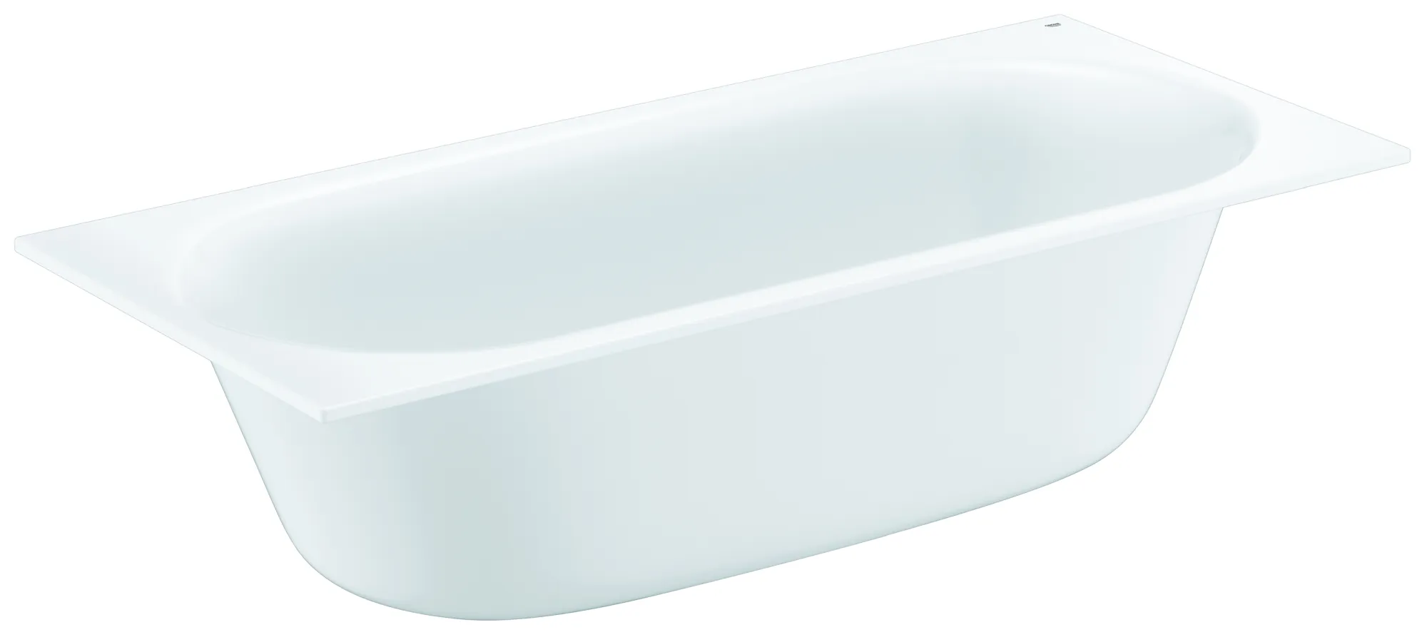 Badewanne Essence 39617, Montage von oben, 180 x 80 cm, Höhe 45 cm, mit Überlauf, Titan-Stahl, alpinweiß Badewanne Essence 39617, Montage von oben, 180 x 80 cm, Höhe 45 cm, mit Überlauf, Titan-Stahl, alpinweiß
