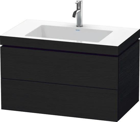 Duravit Möbelset c-shaped Set wandhängend wandhängend „L-Cube“ 80 × 50 × 48 cm