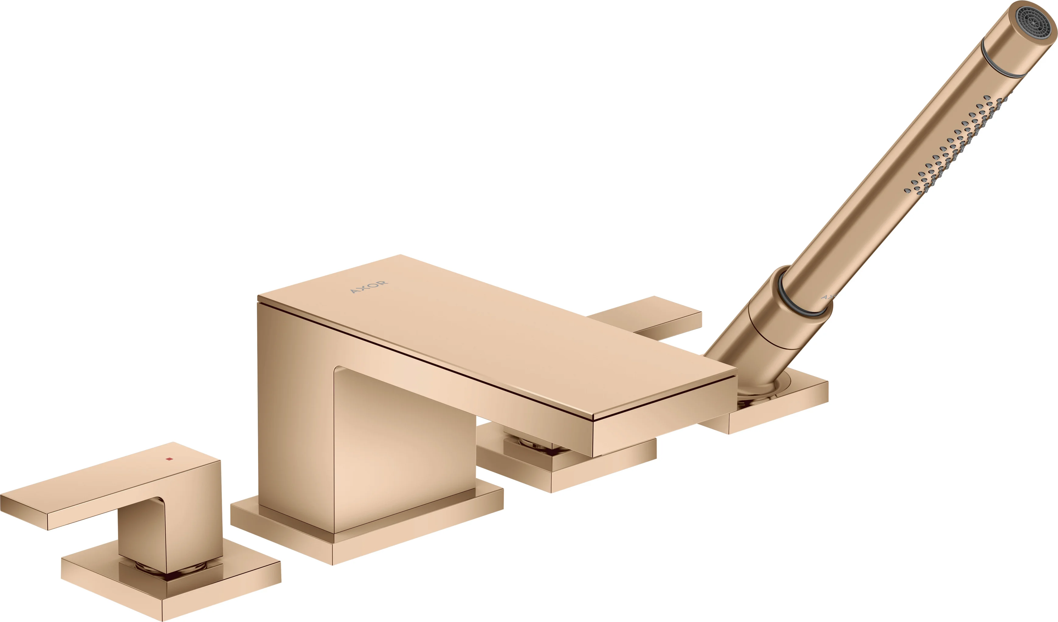 Hansgrohe AXOR MyEdition Platte 200 mm Metall Polished Red Gold abnehmbar