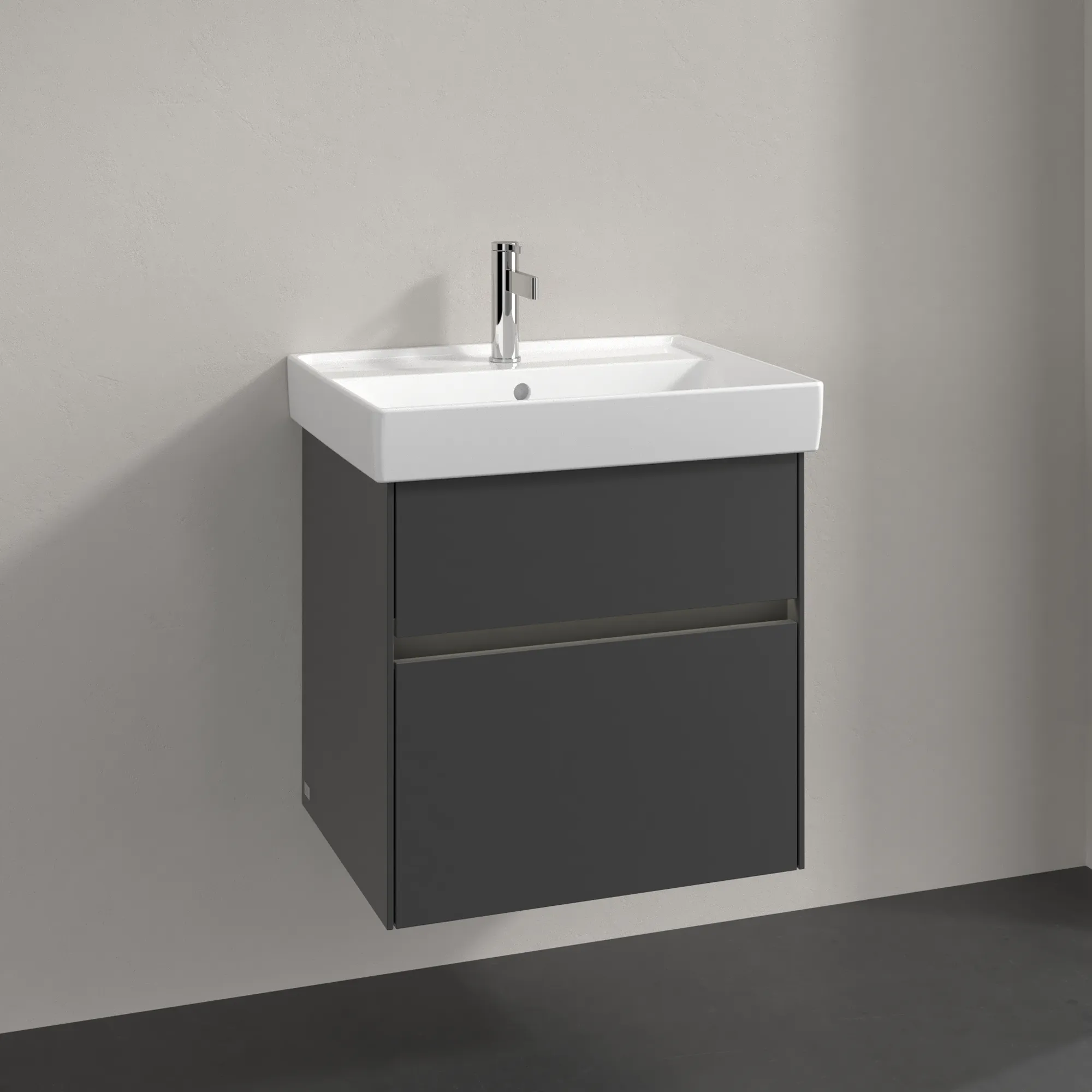 Villeroy & Boch Collaro Waschbeckenunterschrank 554x546x444 mm Graphite Villeroy & Boch Collaro Waschbeckenunterschrank 554x546x444 mm Graphite