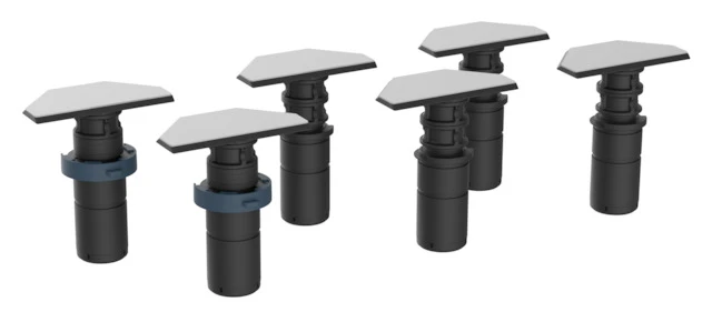 Bette Montagefuß für Duschwannen ≤ 120 cm „BetteLevel“ 19 cm Bette Montagefuß für Duschwannen ≤ 120 cm „BetteLevel“ 19 cm