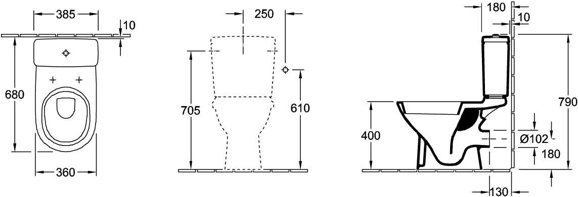 Spülkasten O.novo 5760S1, 385 x 165 x 360 mm, Zulauf seitlich, reversibel, Weiß Alpin Spülkasten O.novo 5760S1, 385 x 165 x 360 mm, Zulauf seitlich, reversibel, Weiß Alpin
