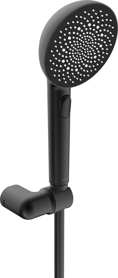 HansaAURELIA Handbrausegarnitur 4717 3-strahlig Matt-Schwarz HansaAURELIA Handbrausegarnitur 4717 3-strahlig Matt-Schwarz