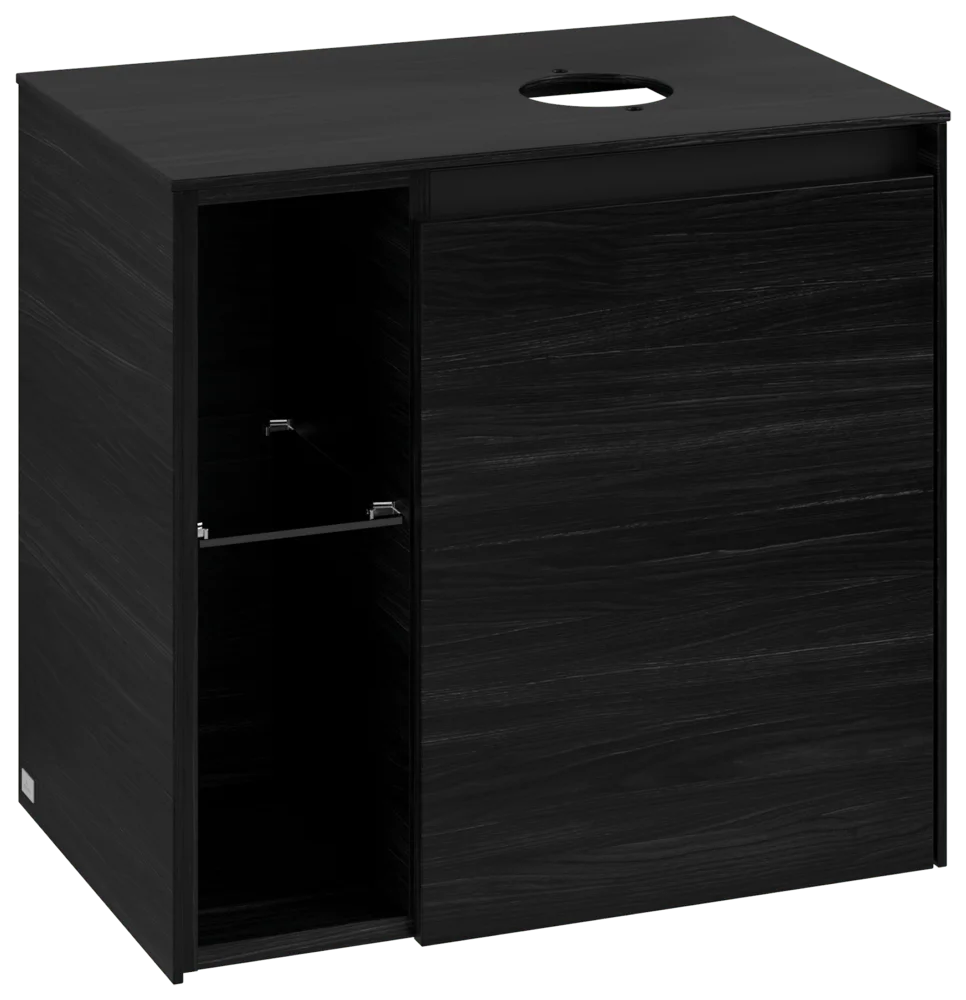 Villeroy & Boch Collaro Waschbeckenunterschrank C151B0, 600x548x380 mm, mit Beleuchtung, 1 Tür, Anschlag rechts