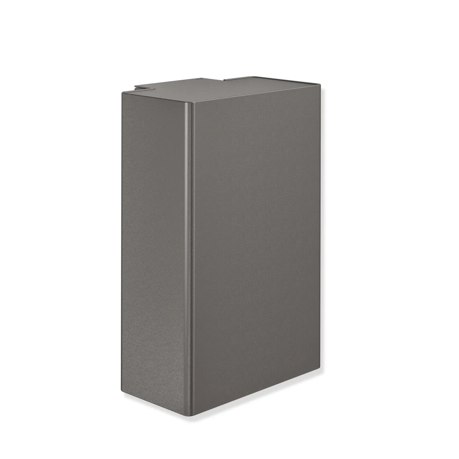 HEWI Abfalleimer pulverbeschichtet „System 900“ 20,5 × 31 × 14,5 cm in Dunkelgrau tiefmatt HEWI Abfalleimer pulverbeschichtet „System 900“ 20,5 × 31 × 14,5 cm in Dunkelgrau tiefmatt