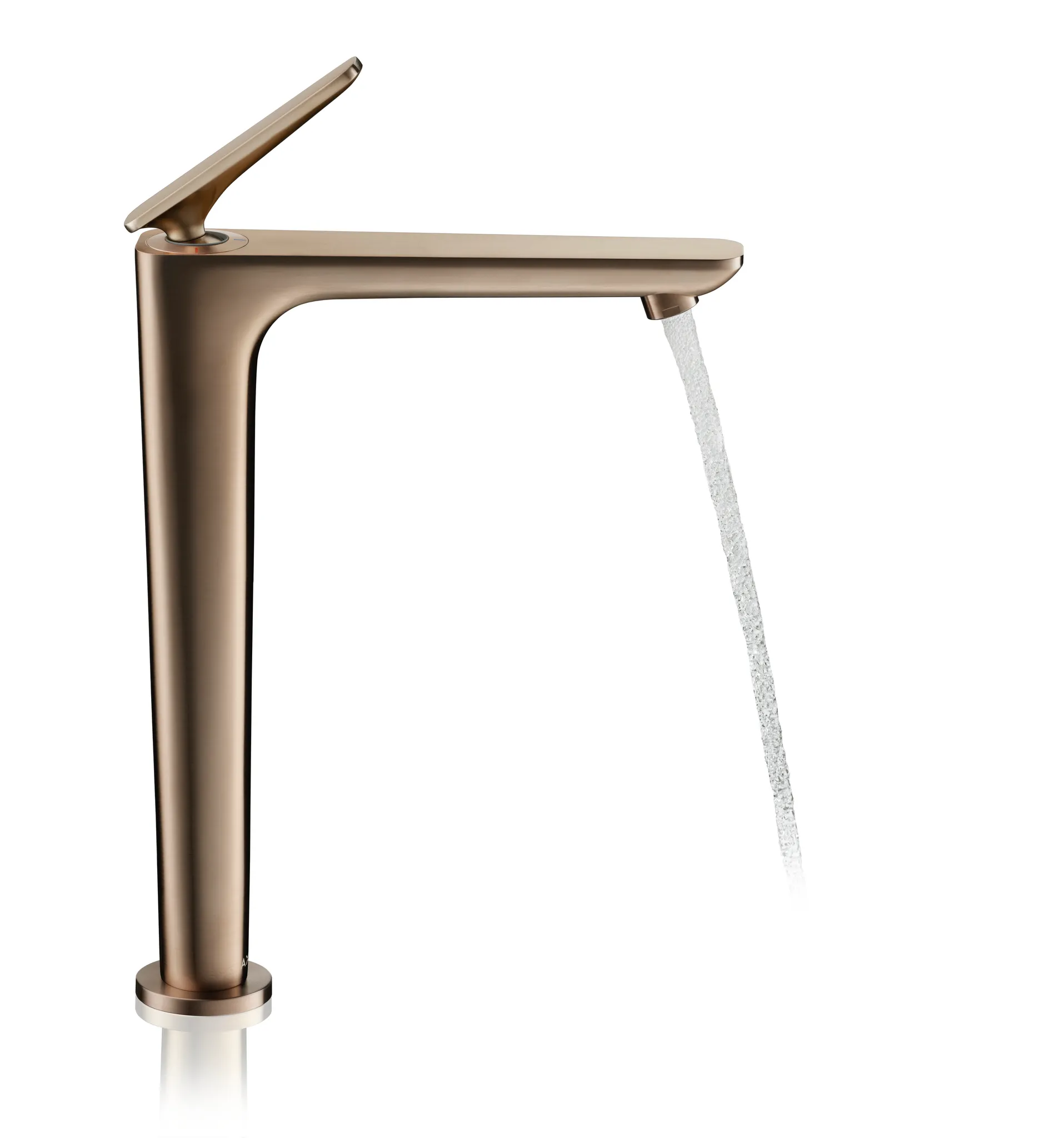 Einhand-Waschtischarmatur „Axor Citterio C“ Ausladung 158 mm in Brushed Bronze