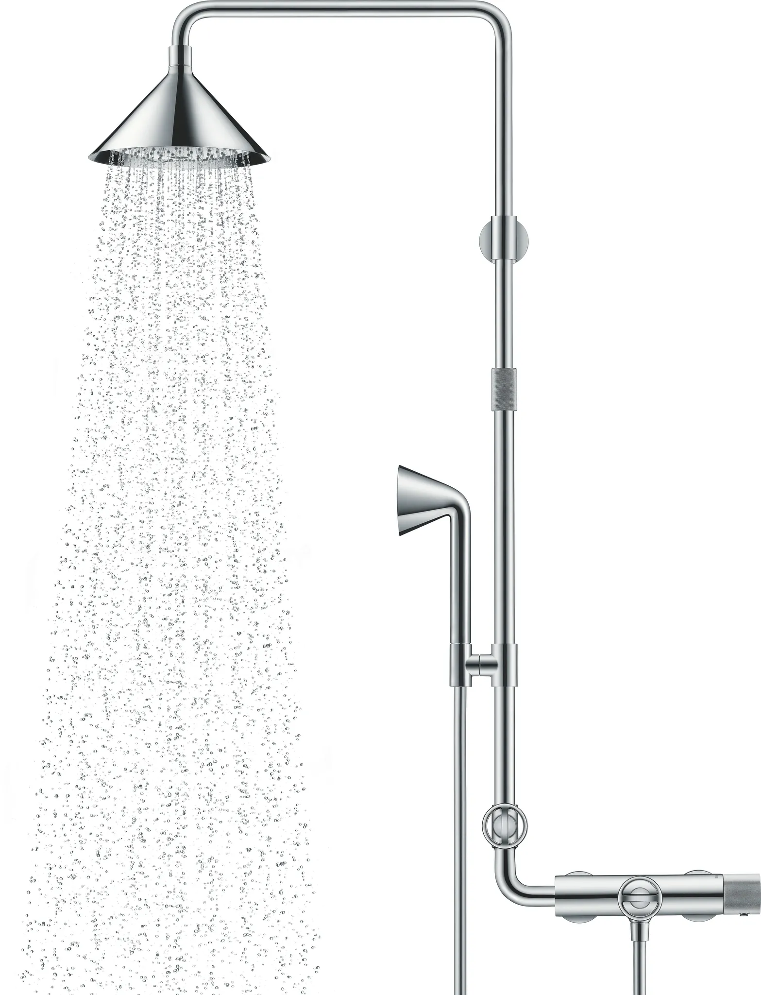Showerpipe Axor Front chrom